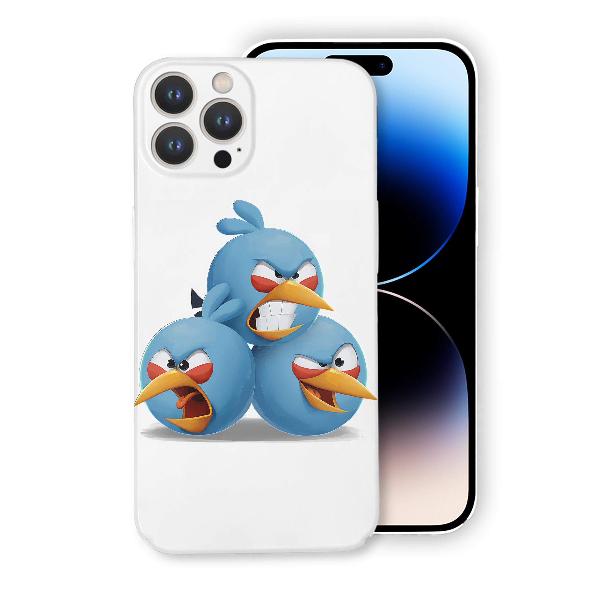 （画像用） Angry Birds アングリーバード 【iPhone 14シリーズ対応】ハードケース
